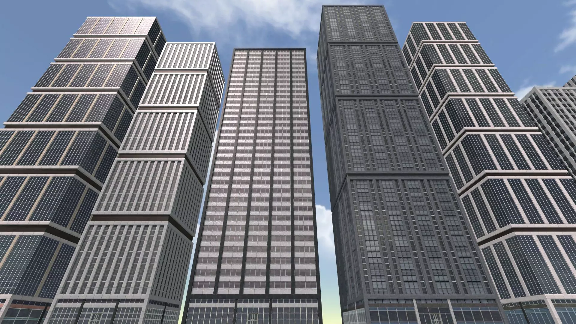 Buildings made with Fantastic Building Maker