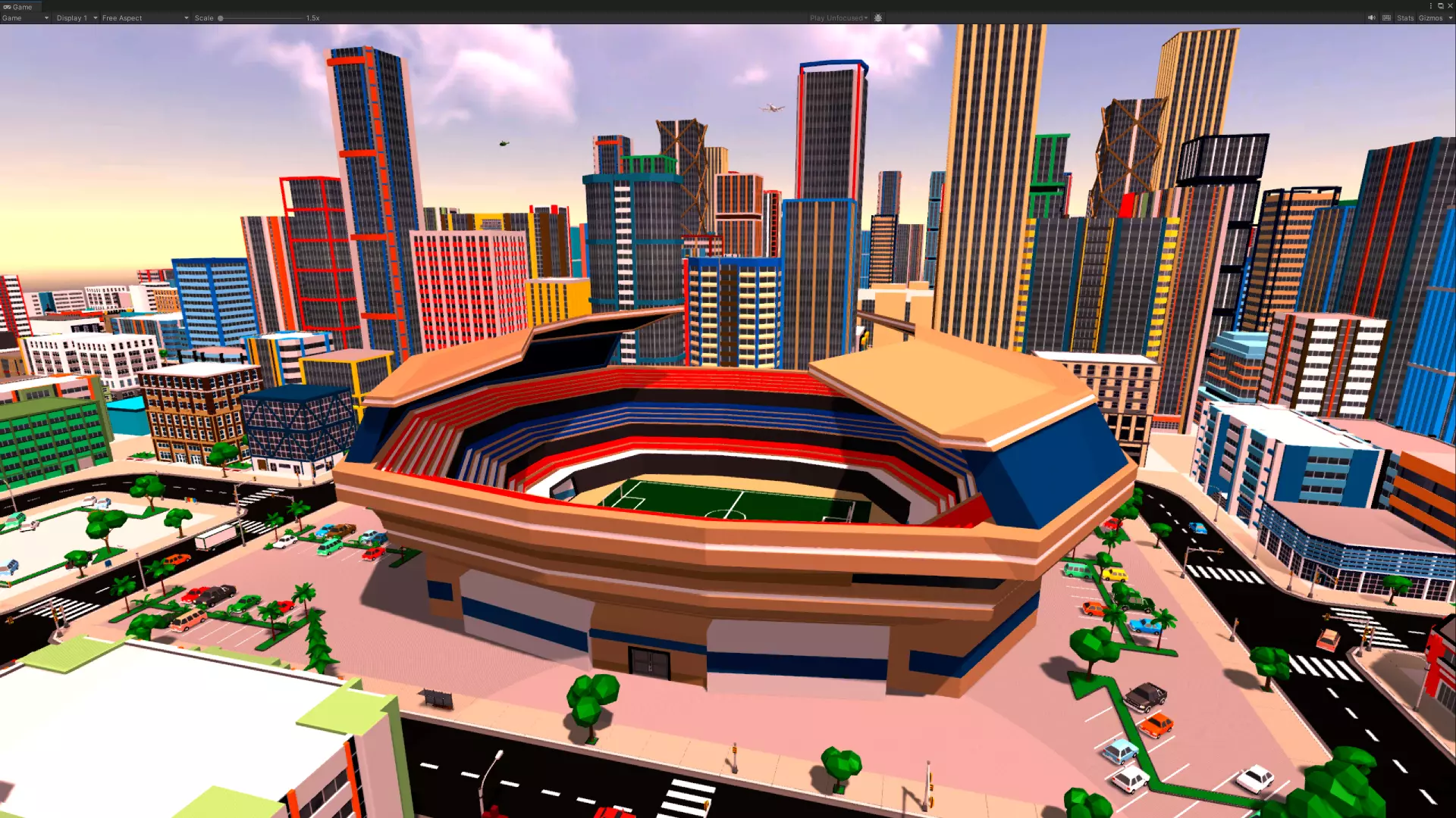 LowPoly City Generator